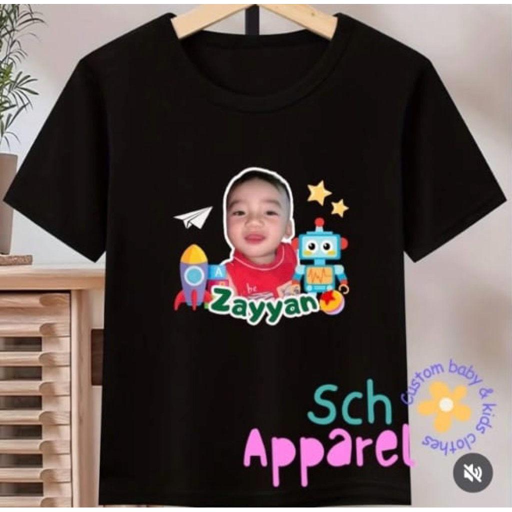 Kaos Anak Custom Design Suka Suka | Kaos Ultah | Kaos Acara
