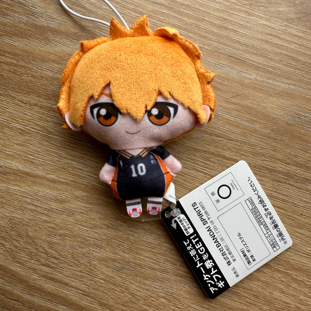 Haikyuu Hinata Shoyo Plush Charm