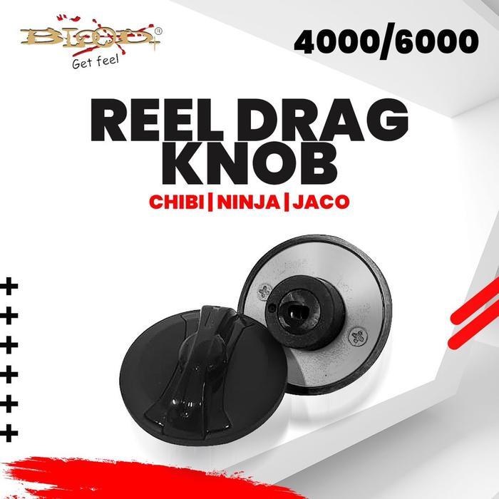 SPAREPART FISHING REEL DRAG KNOB FOR LUKE JACO, CHIBI, NINJA