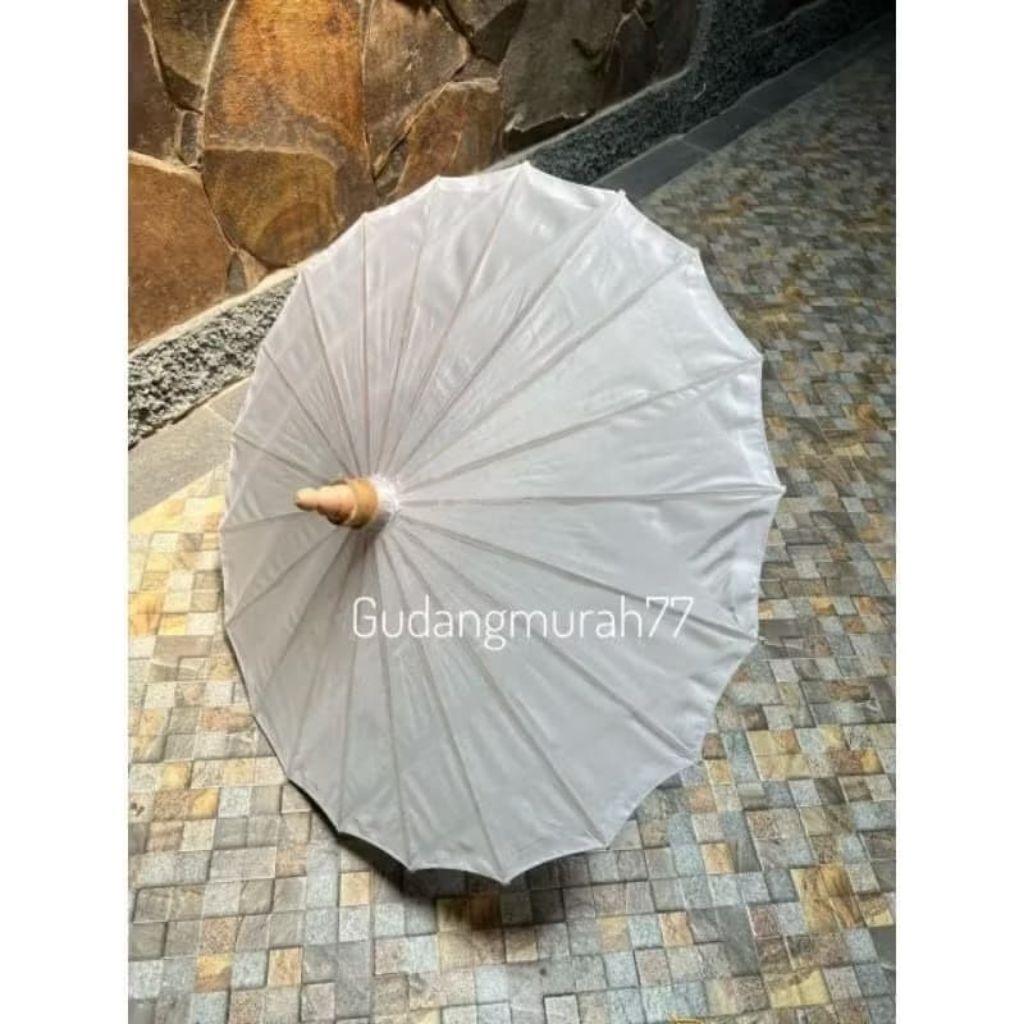 payung polos diameter 90 cm / payung hias / payung dekorasi / payung hias