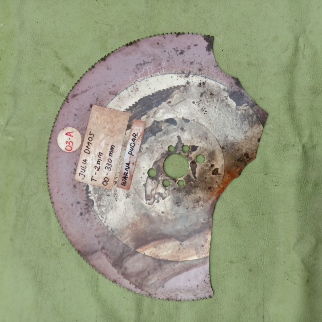 bahan HSS julia dmo5 tebal code 2mm