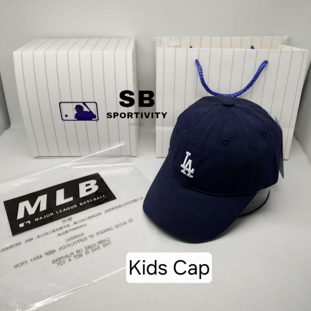 S-514 Topi Kids Baseball MLB LA S Vintage Navy