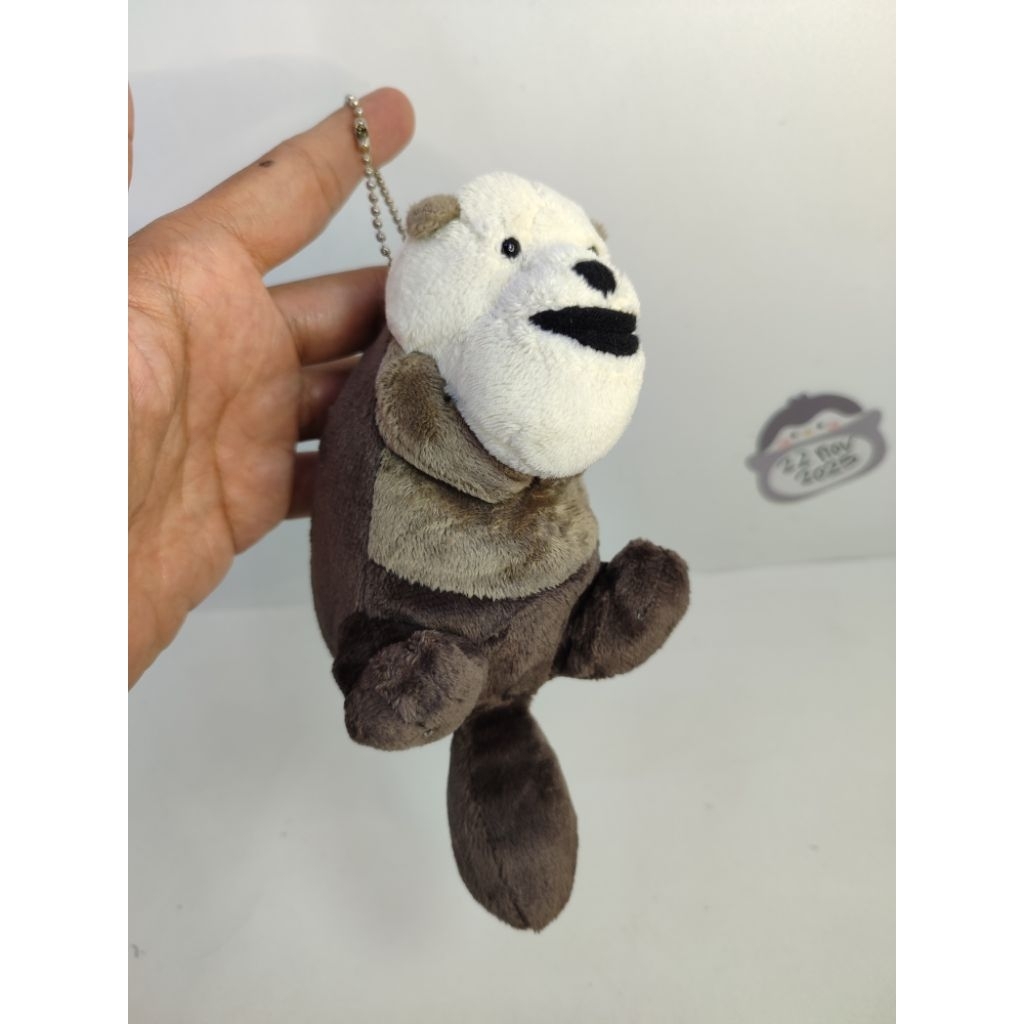 boneka shakurel planet otter original mini keychain