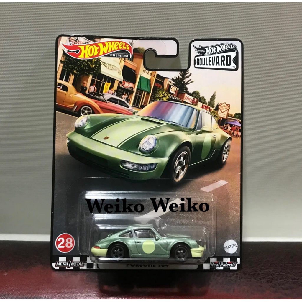 hotwheels premium boulevard porsche 964