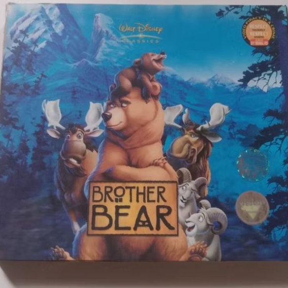 VCD Original Animasi Walt Disney Brother Bear Feat Joaquin Phoenix Teks Indonesia