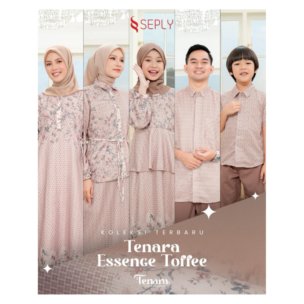 Sarimbit Seply 2026 / Sarimbit Keluarga 2026 / Sarimbit Seply Tenara Essence Toffee
