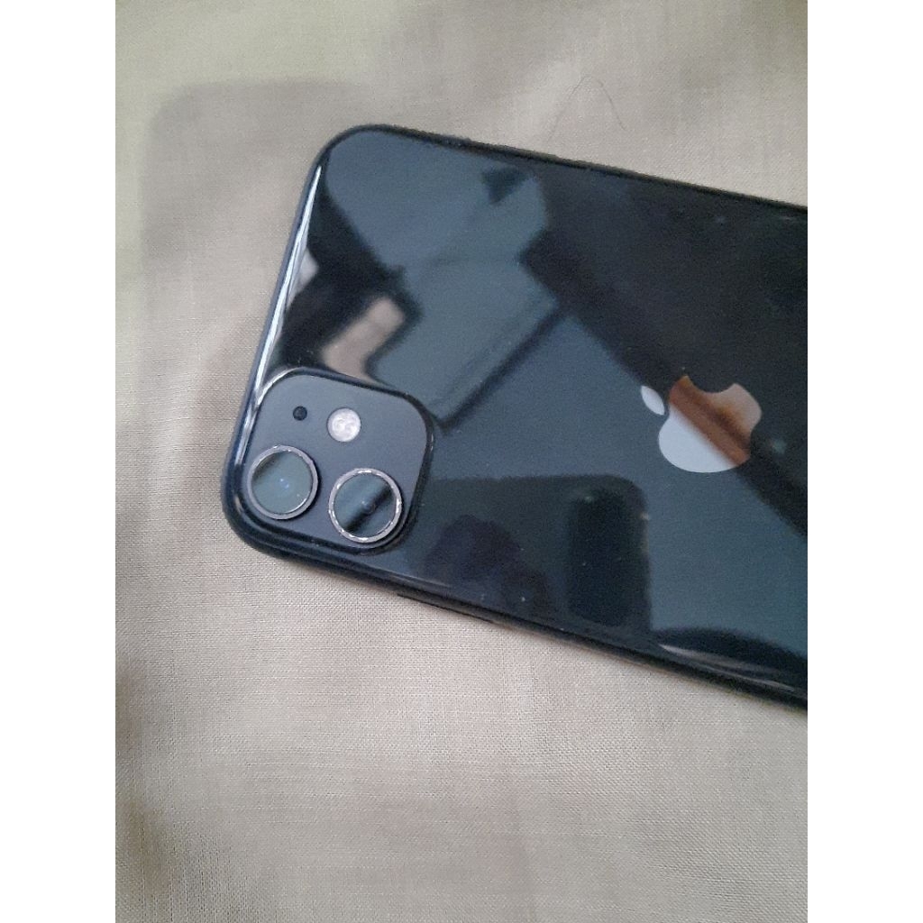 PRELOVED IPHONE 11 128 GB BLACK HITAM ORIGINAL IBOX INDONESIA JAKARTA