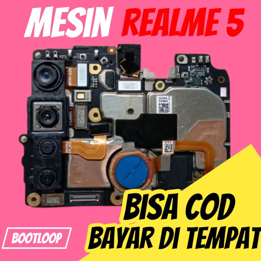 MESIN REALME 5 / REALME 5i MENTOK LOGO BOOTLOOP