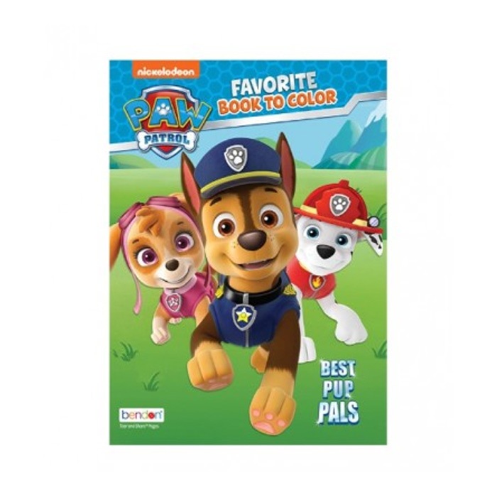 PAW Patrol Favorite Book to Color