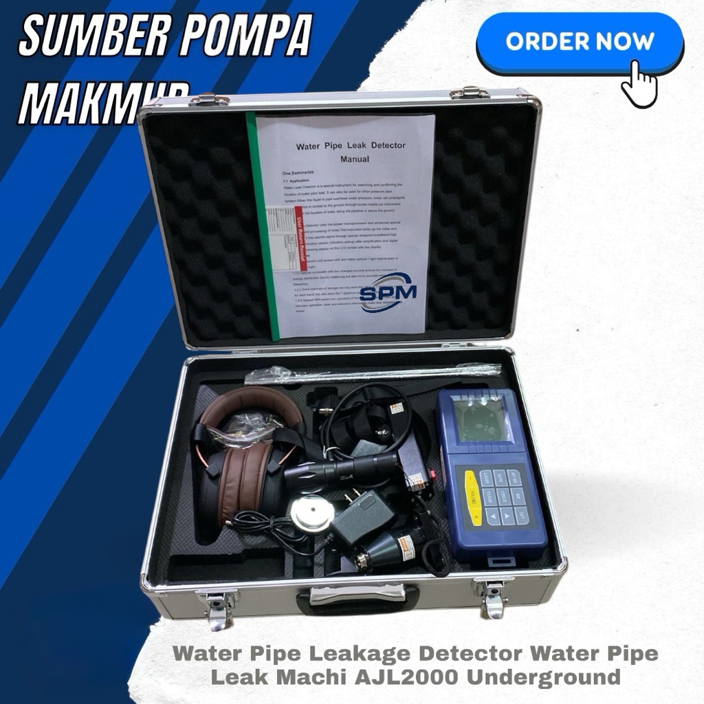 Water Pipe Leakage Detector Water Pipe Leak Machi AJL2000 Underground