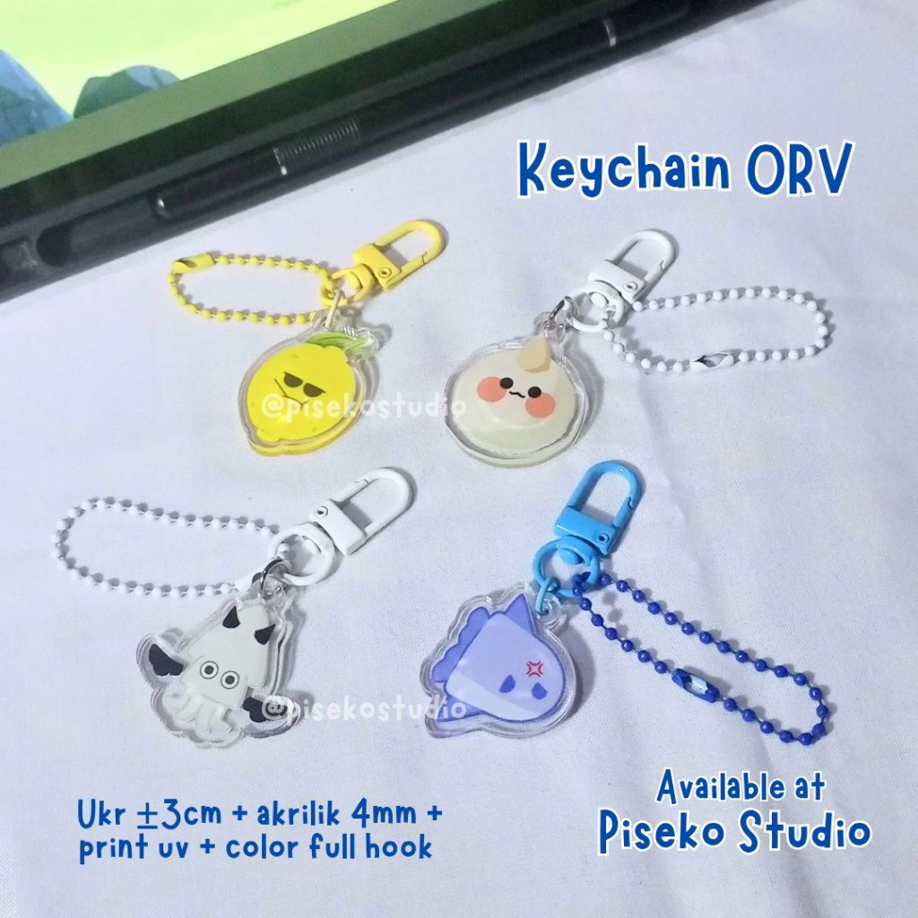 Keychain ORV Akrilik ‼️ Ready Stock ‼️ - by pisekostudio
