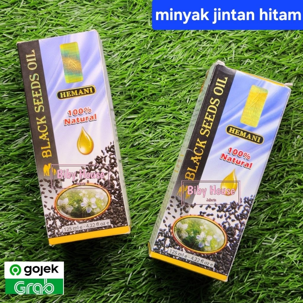 HEMANI BLACK SEED OIL MINYAK JINTAN HITAM/Minyak habatussauda 125 ml original