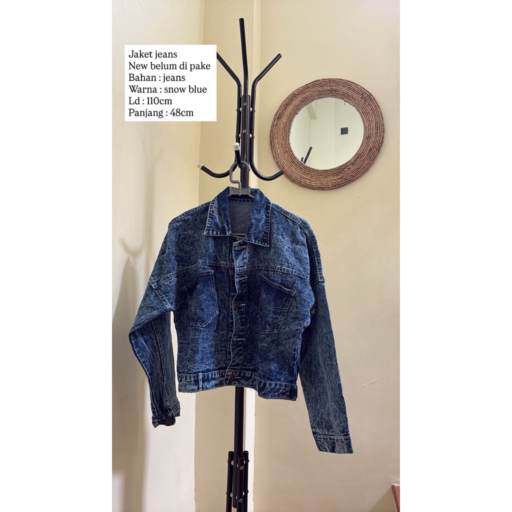 Jaket Jeans Baru with tag NEW