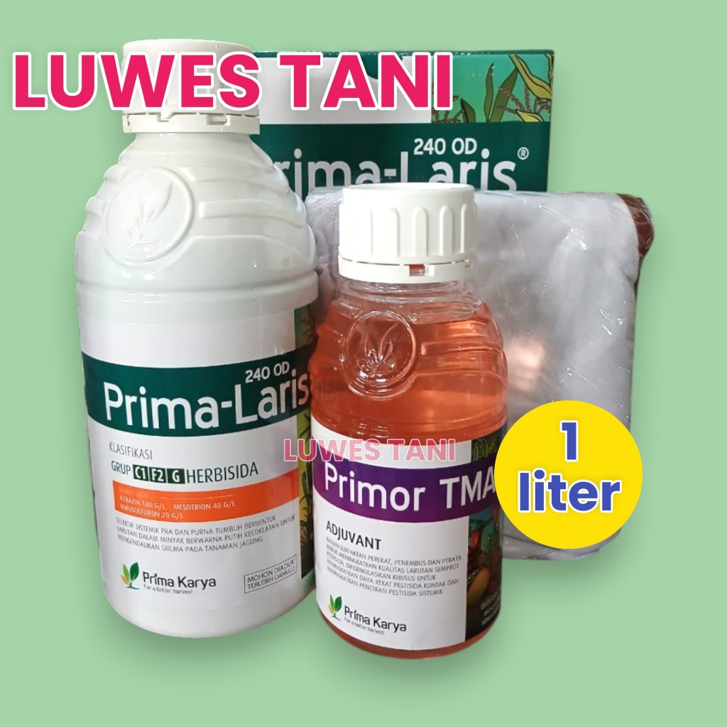 herbisida prima laris 1 liter (besar) herbisida primalaris selektif jagung