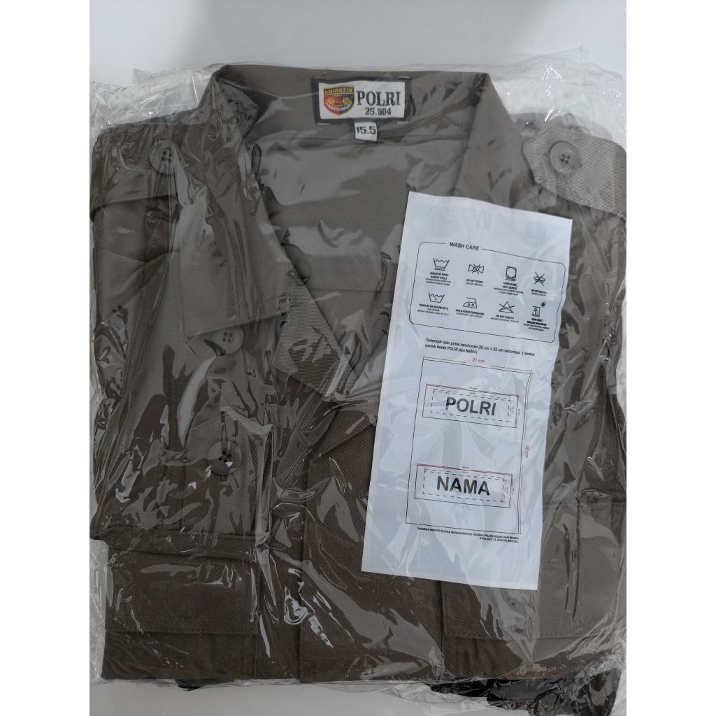 BAJU PDL A1 PEMBAGIAN POLRI TERBARU 2025