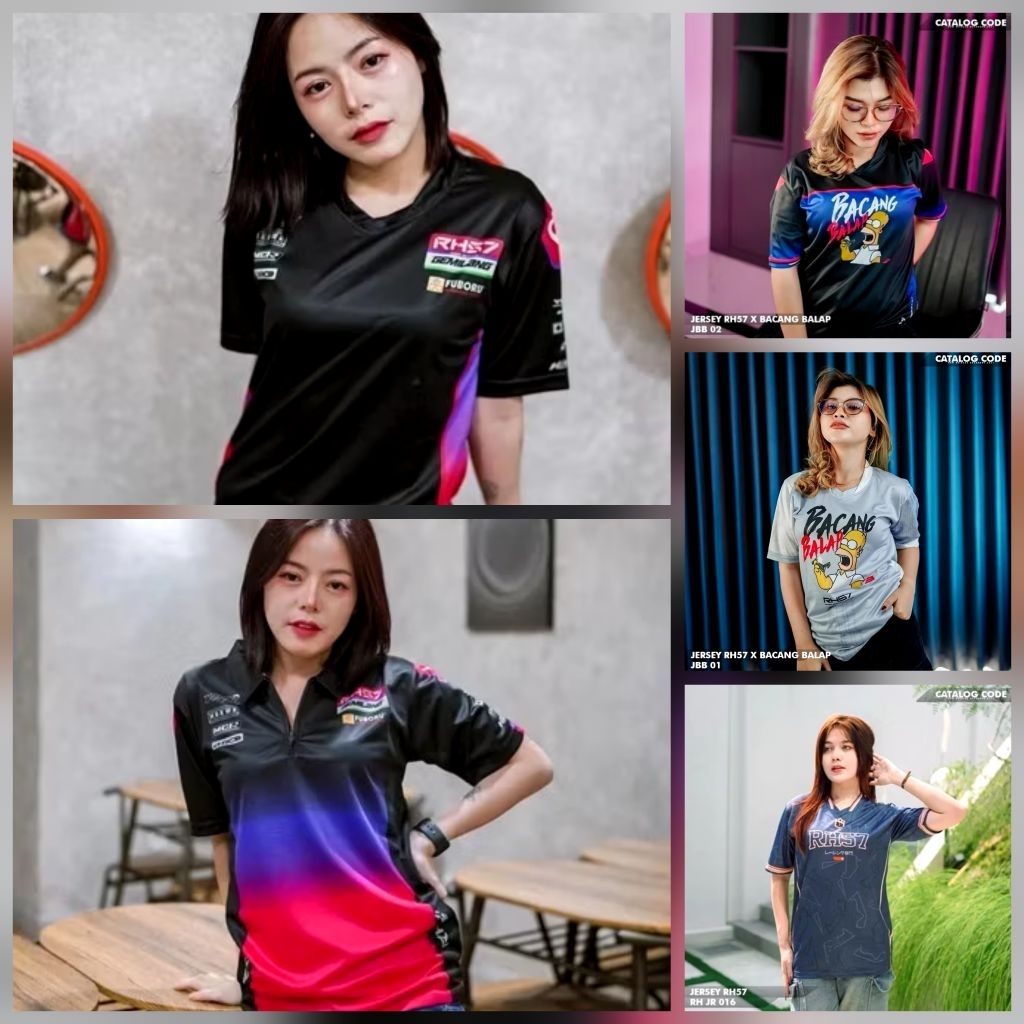 KAOS JERSEY RACING/KAOS PRINTING JERSEY PRIA DAN WANITA