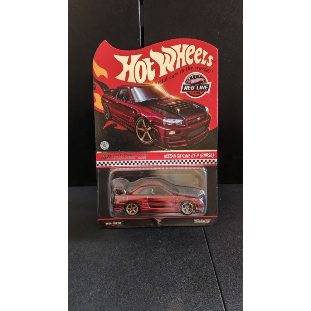 Hot Wheels RLC R34 Oxblood Red