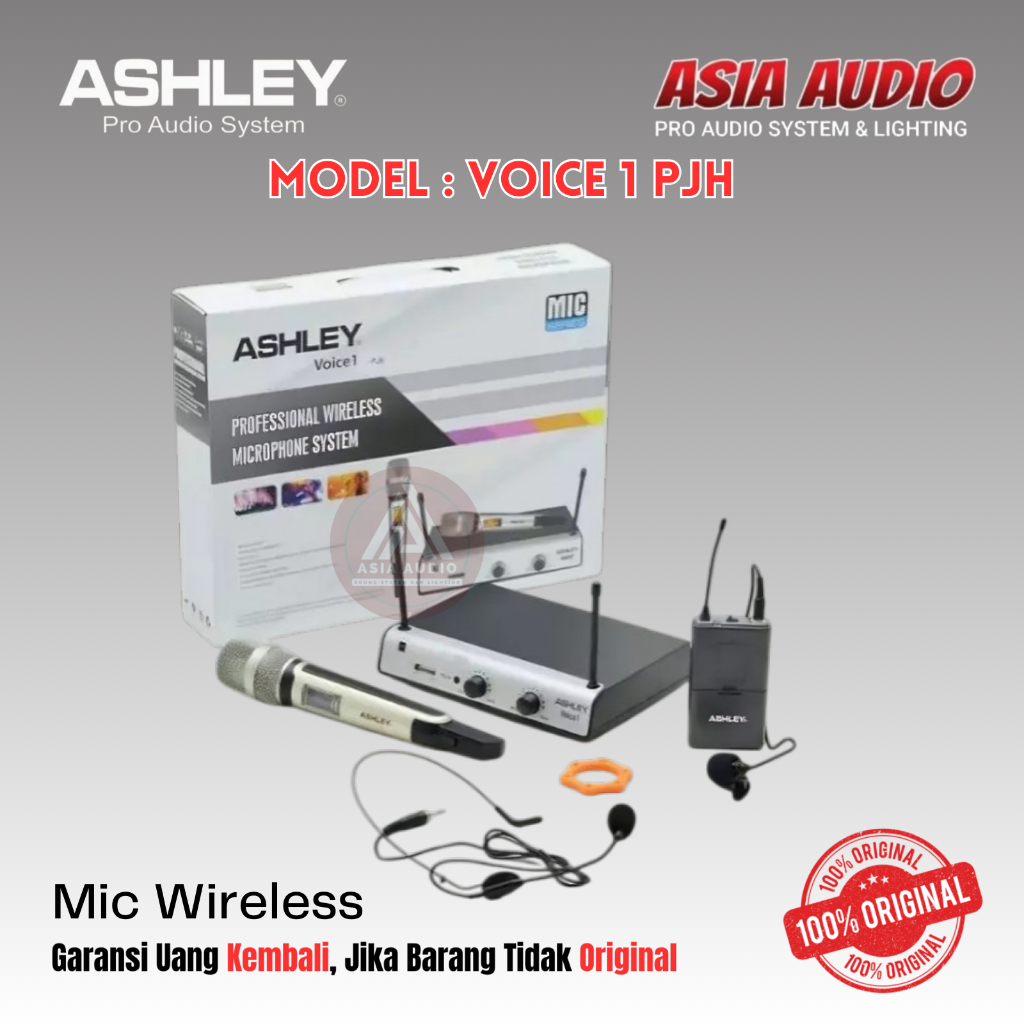 MIC WIRELESS ASHLEY VOICE 1 PJH