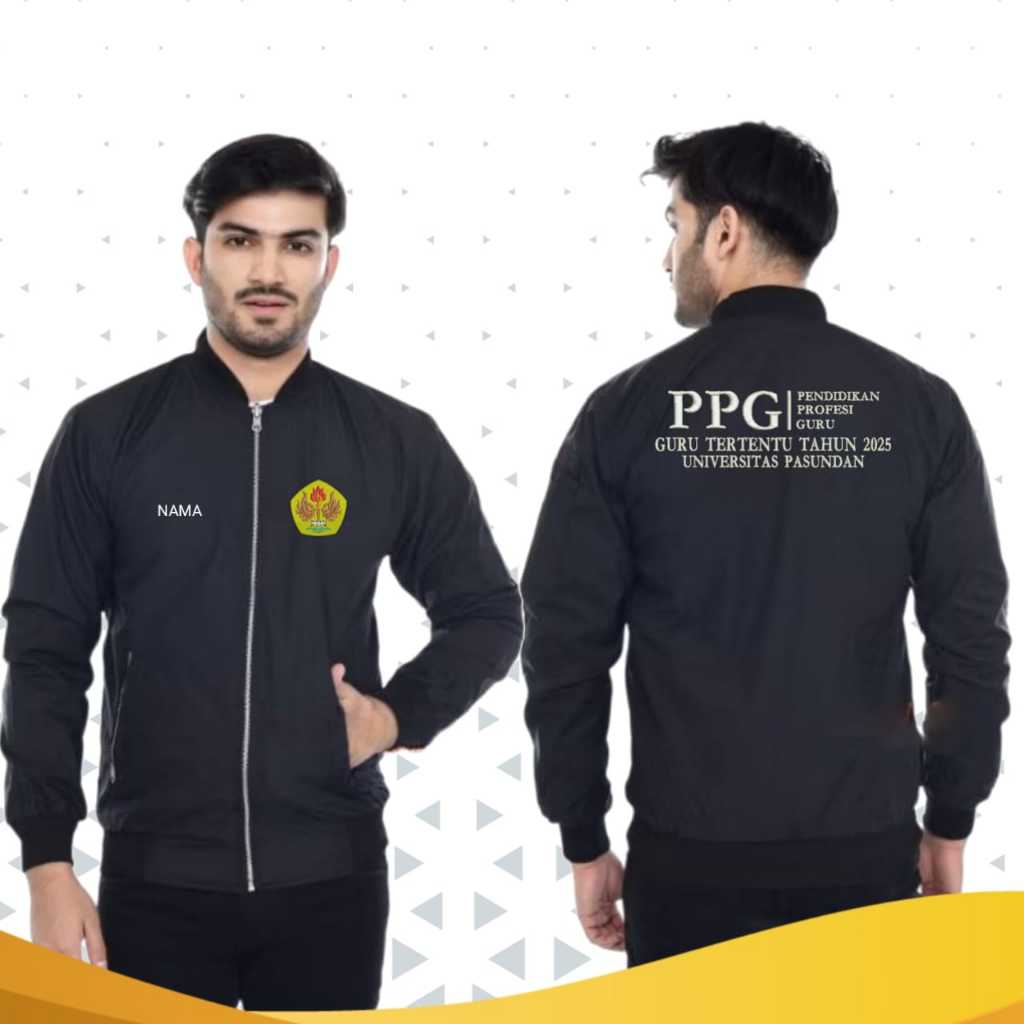 Jaket PPG Universitas Pasundan Bordir Jaket PPG UNPAS Bordir