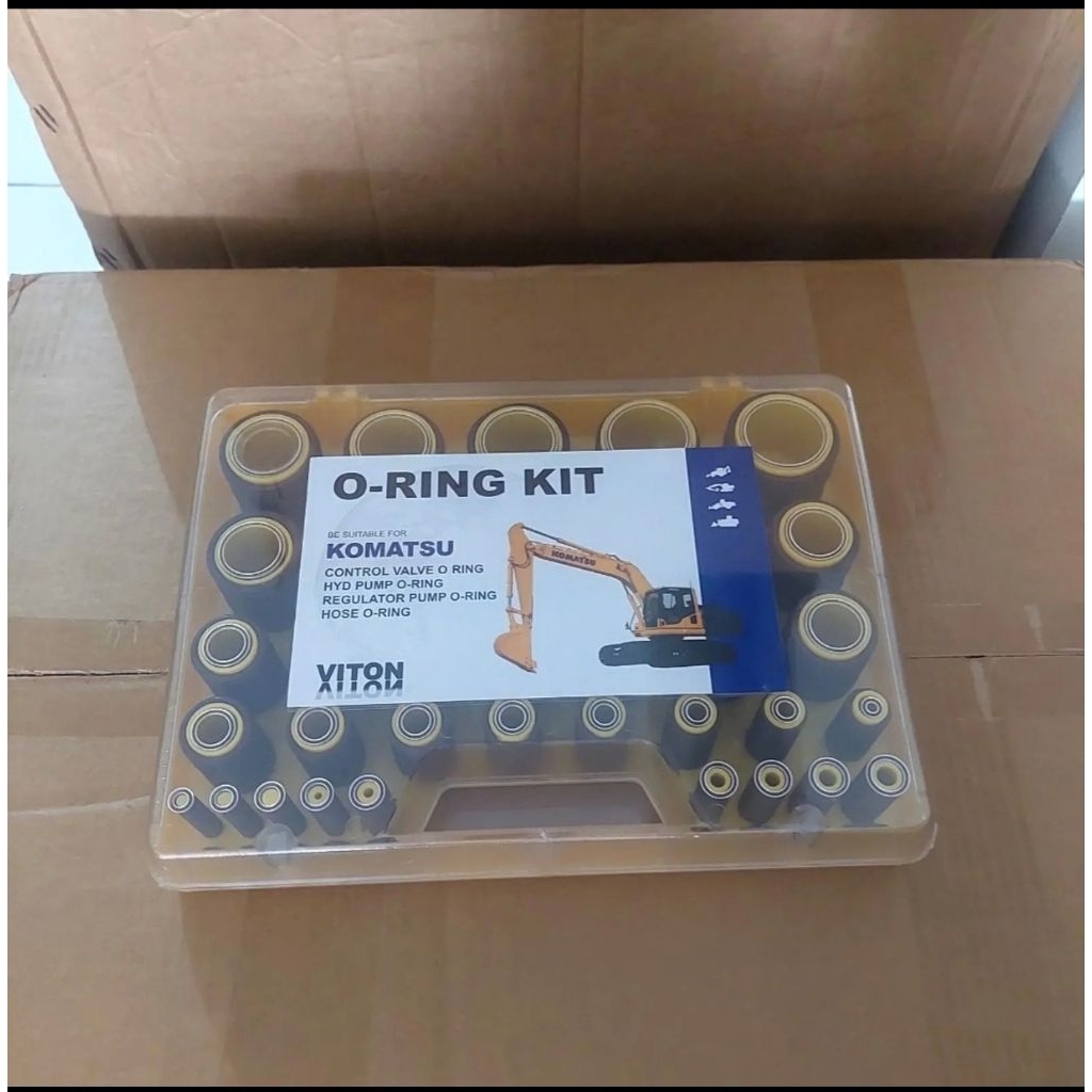 Oring Box Komatsu Viton Oring Box Viton Komatsu O-Ring Service Kit PC200 PC200-8 PC200-7