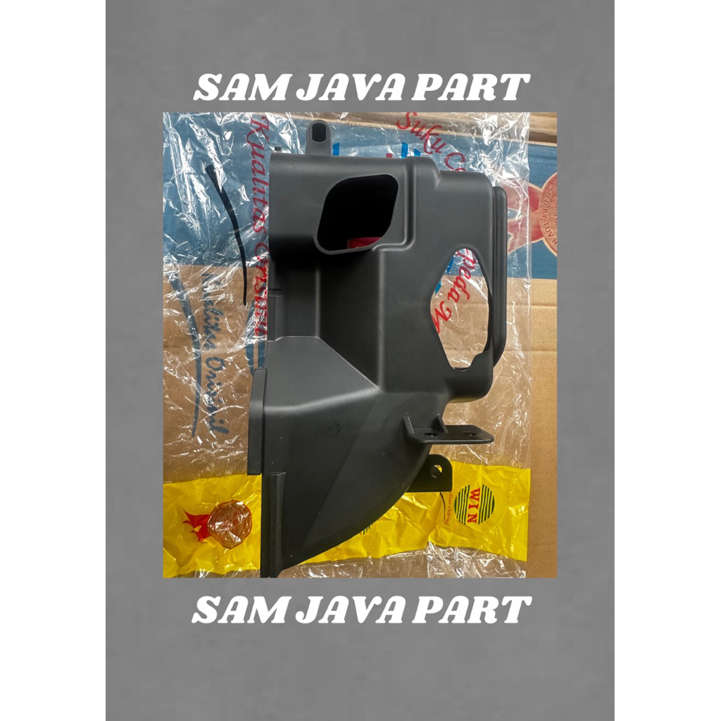 WIN COVER MESIN BEAT KARBU SCOOPY KARBU SPACY KARBU SHROUD INLET EXHAUST MERK WIN