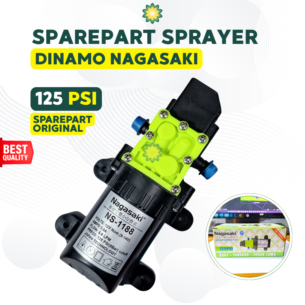 Dinamo Sprayer NAGASAKI Sparepat Dinamo 125 PSI Original