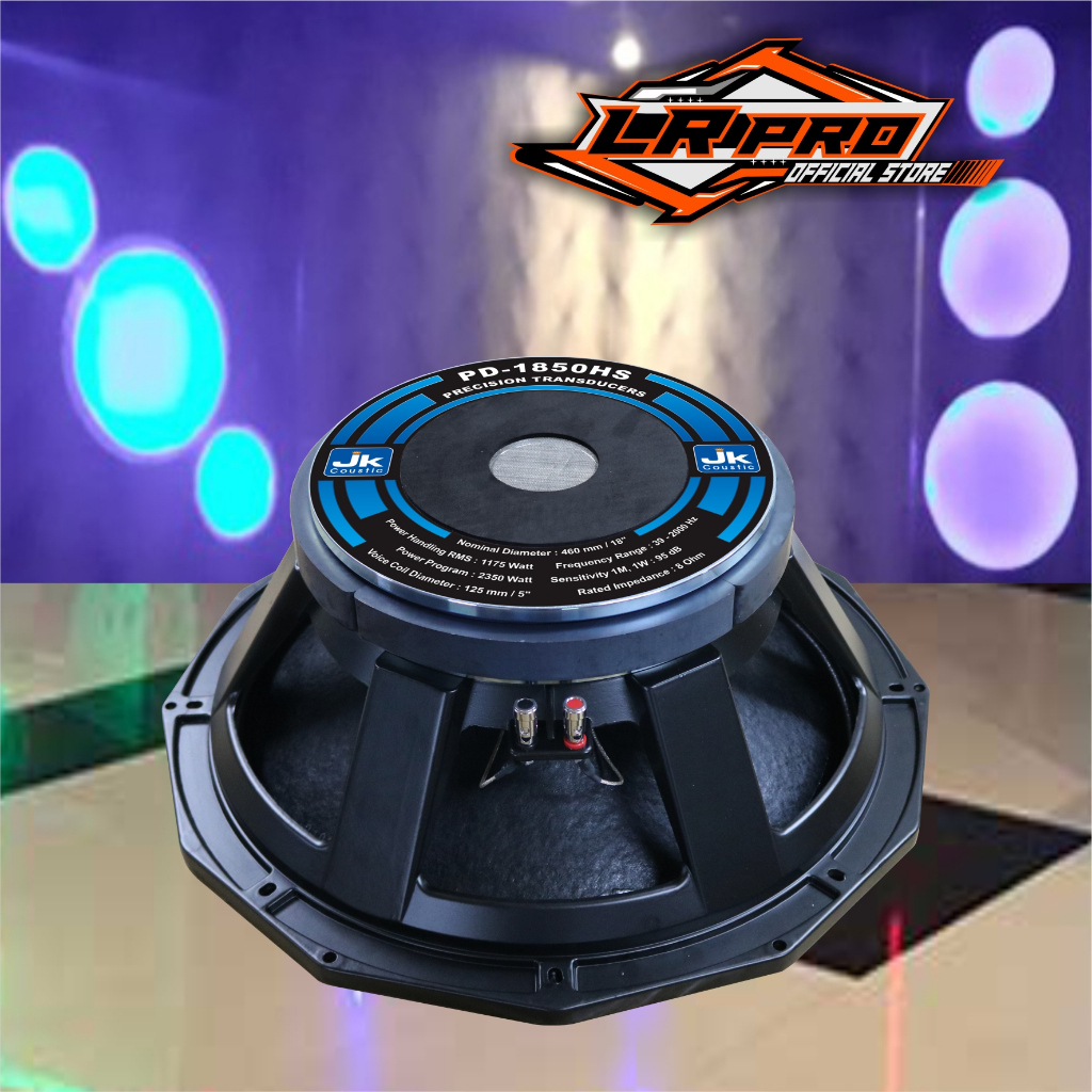 Speaker component 18 inch PD 1850 Jk coustic PD 1850HS Vc 5"