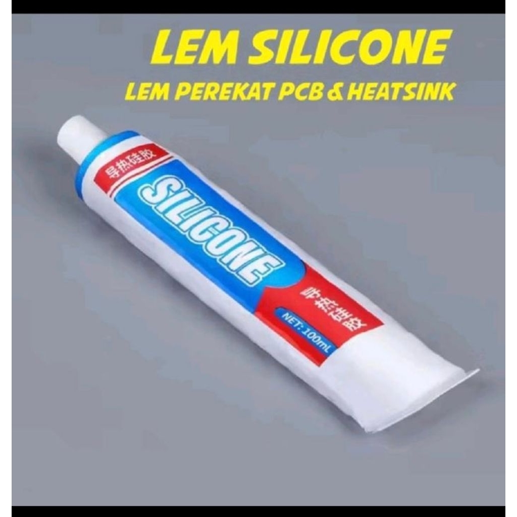 Lem Pasta / Lem Silikon / Lem Lampu LED 100ml