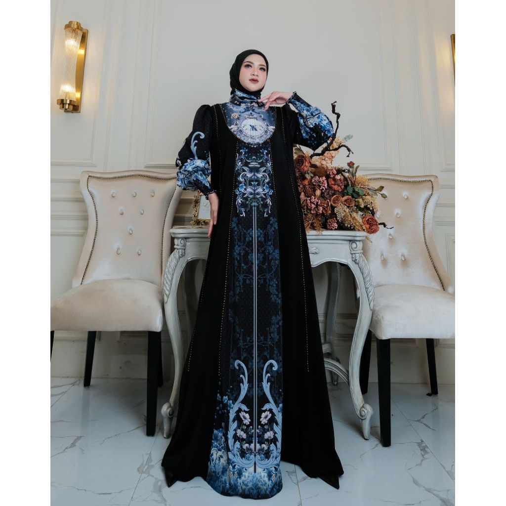 BISA COD (VERONICA  SERIES BY ALYA SYARI ORI PREMIUM GAMIS ALYA SYARI TERBARU