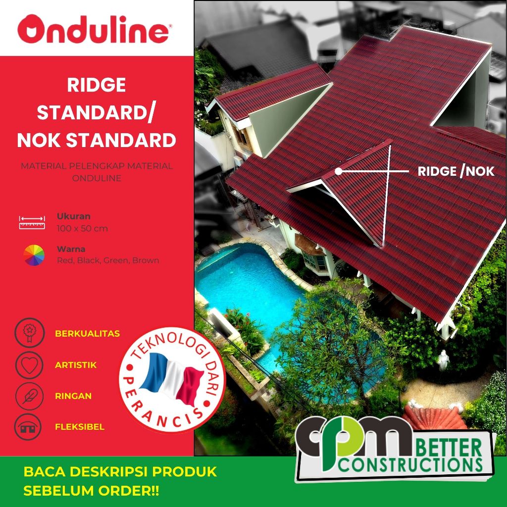 Onduline Ridge Standard / Nok Standard
