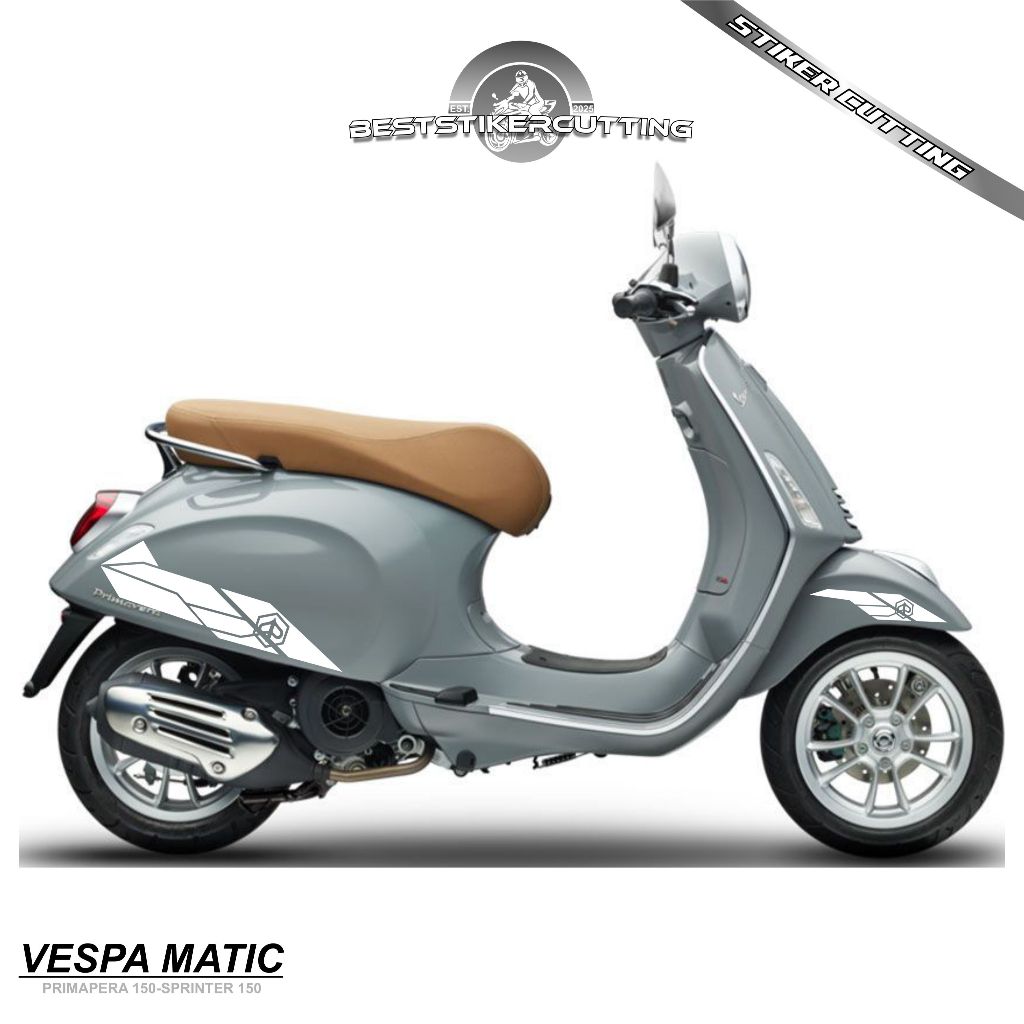 STRIPING CUTTING VESPA MATIC MOTIF 09 / VESPA SPRINT / VESPA PRIMAVERA / VESPA PRIMAVERA S 150 IGET 