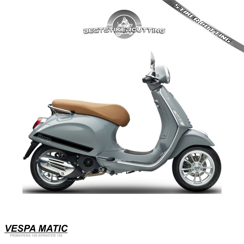 STRIPING CUTTING VESPA MATIC MOTIF 010 / VESPA SPRINT / VESPA PRIMAVERA / VESPA PRIMAVERA S 150 IGET