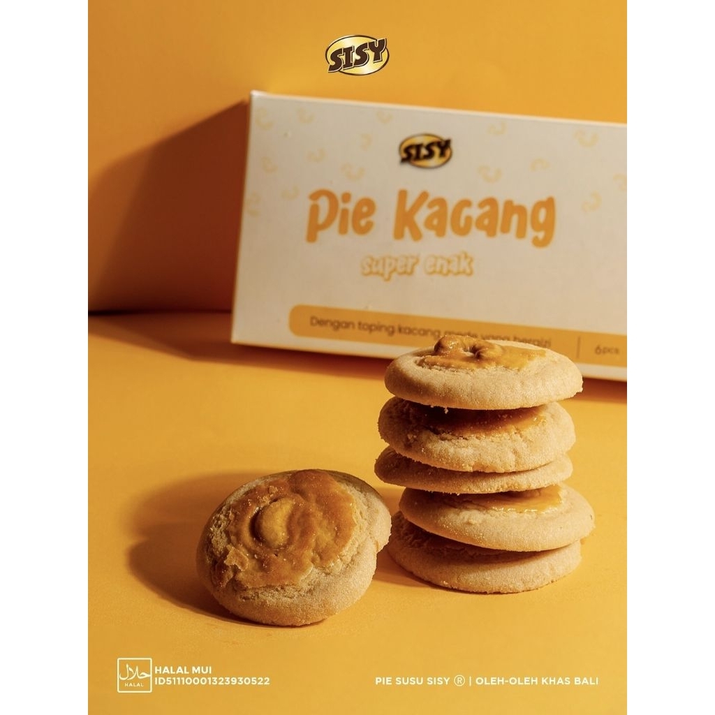 Pie Kacang Sisy | Oleh Oleh Khas Bali | Kue Kacang | Asli Bali