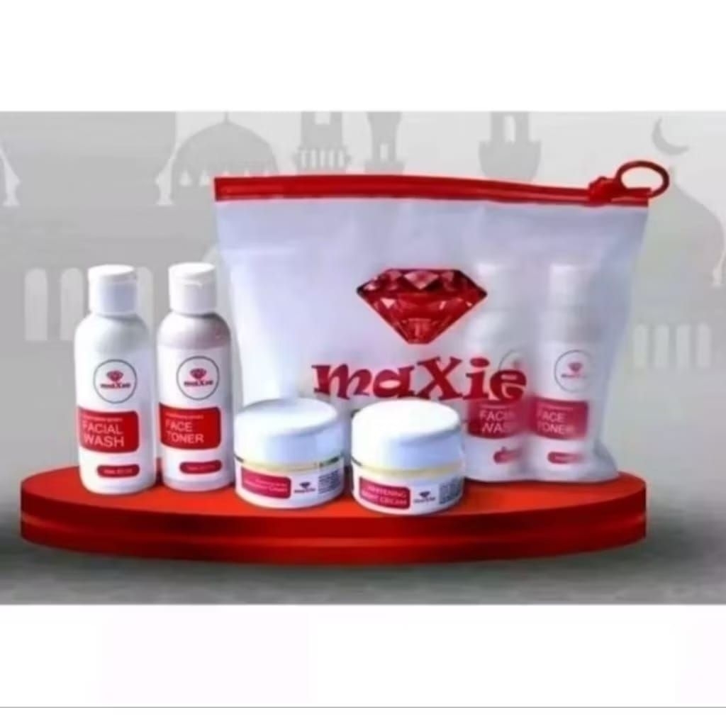 Maxie Glow Skincare paket lengkap (kemasan lama)