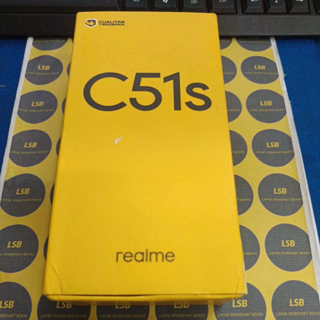 DUS BOX  HANDPHONE REALME C51S ORIGINAL BEKAS