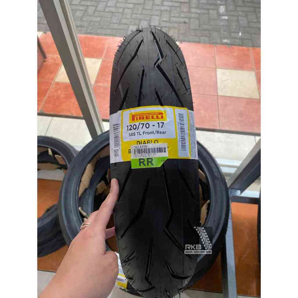 120/70 R17 Ban Motor Pirelli Diablo Rosso Sport