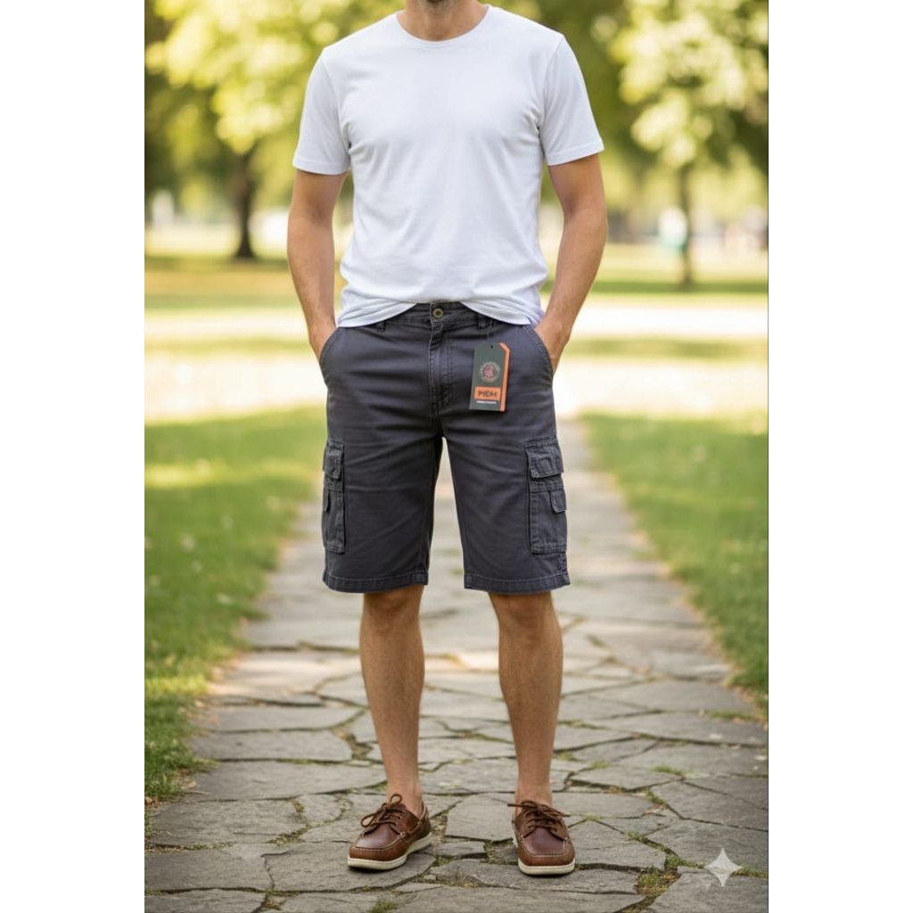 Celana pendek cargo PDL premium