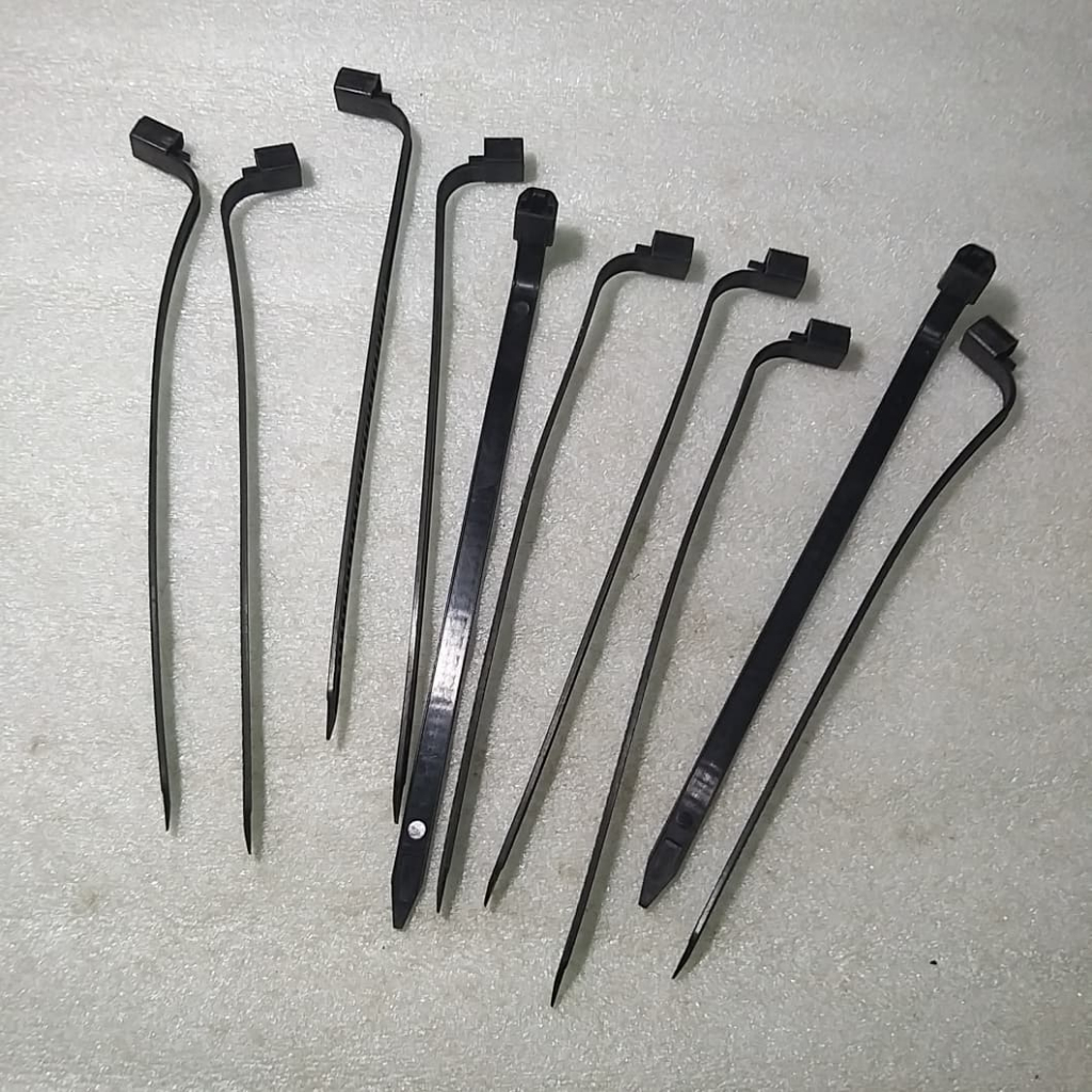 Kabel ties nylon pengikat kabel body klip panah insulock to body