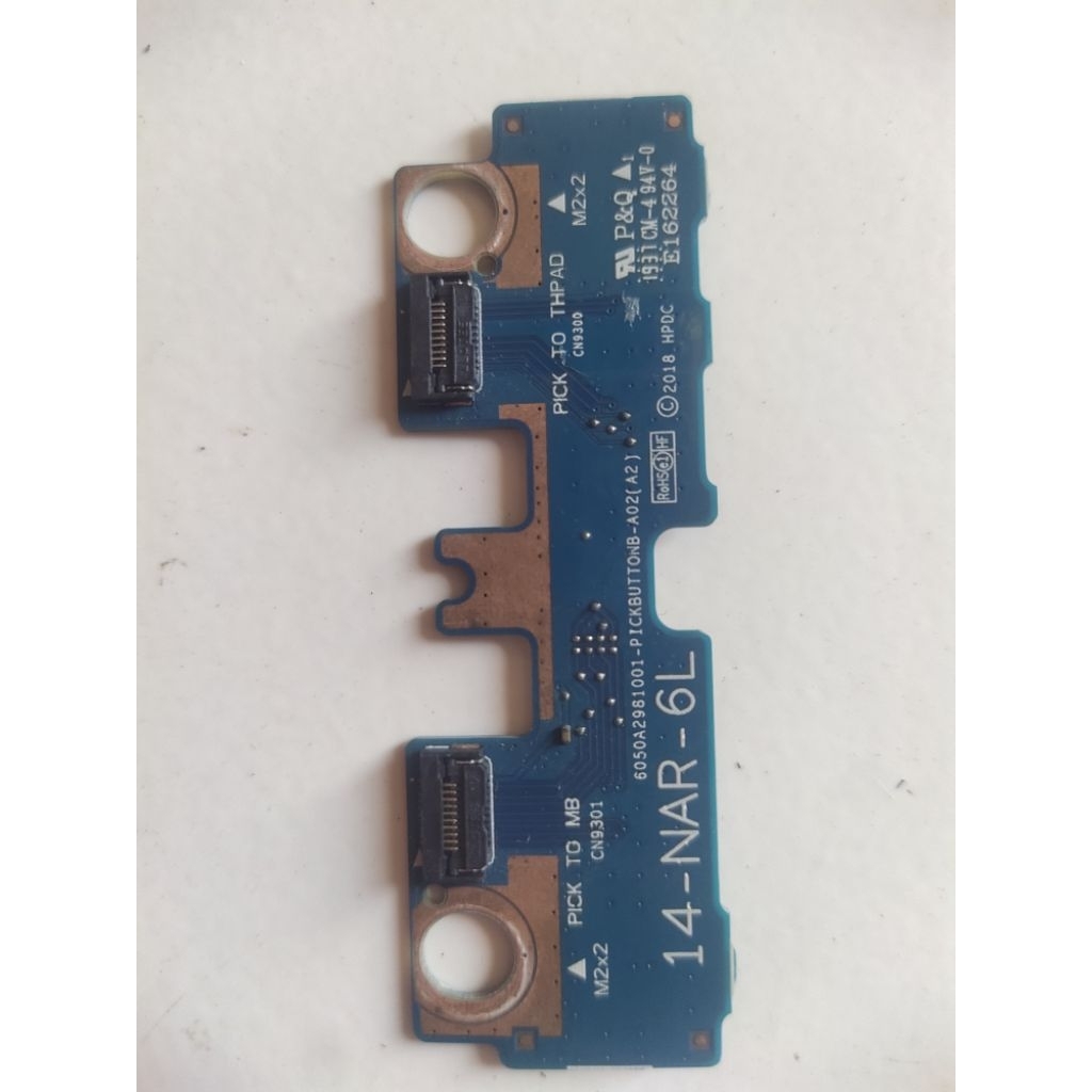 Touchpad copotan laptop hp 4s-dk0114AU