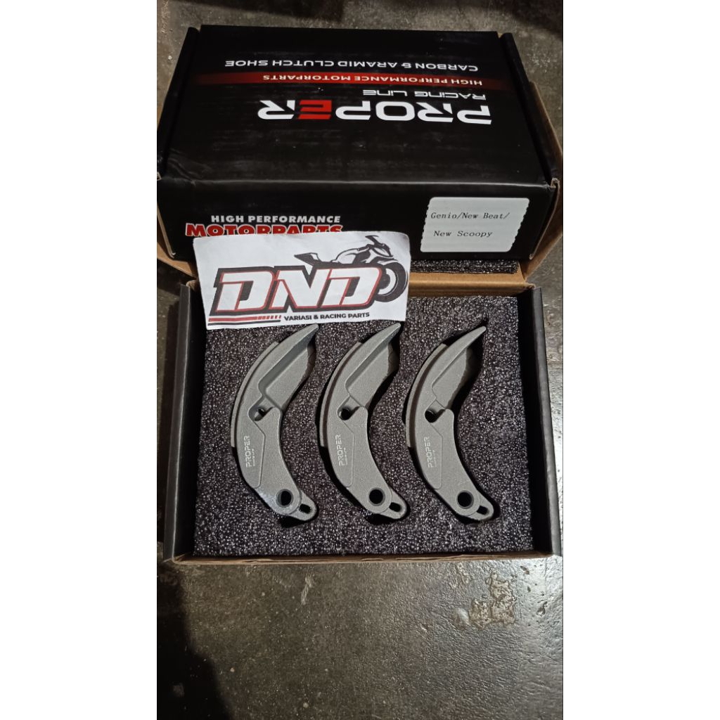 PROPER Kampas ganda proper genio koj/Kampas ganda proper beat new k16/kampas ganda proper racing lin