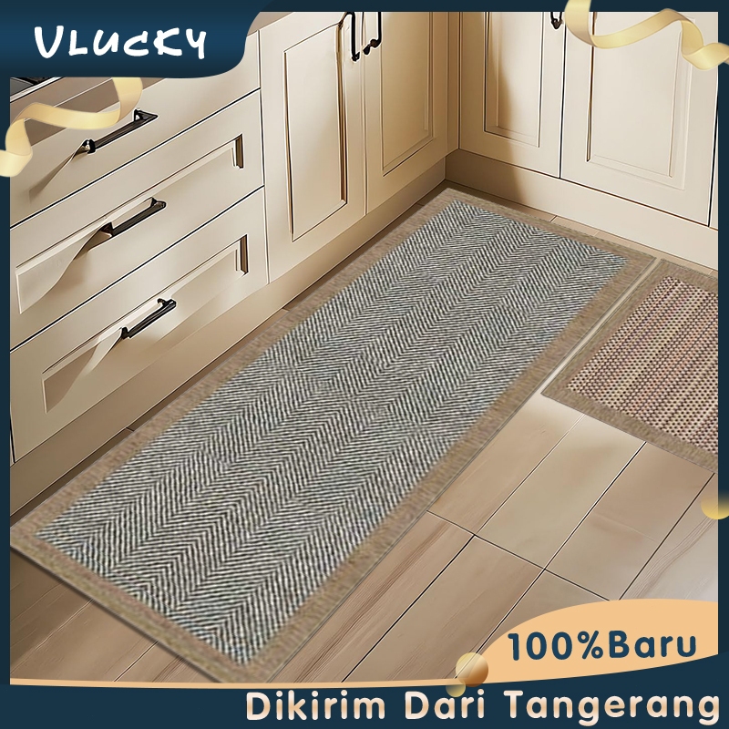 Karpet Lantai Dapur 120*50cm Keset Untuk Dapur Dan Kamar Tahan Noda Keset