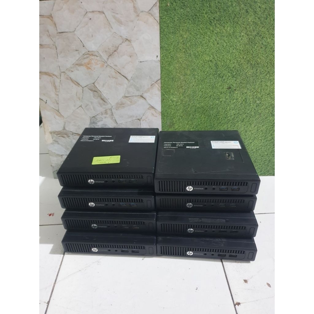 mini pc AMD A8 HP elitedesk RAM 4GB second bergaransi