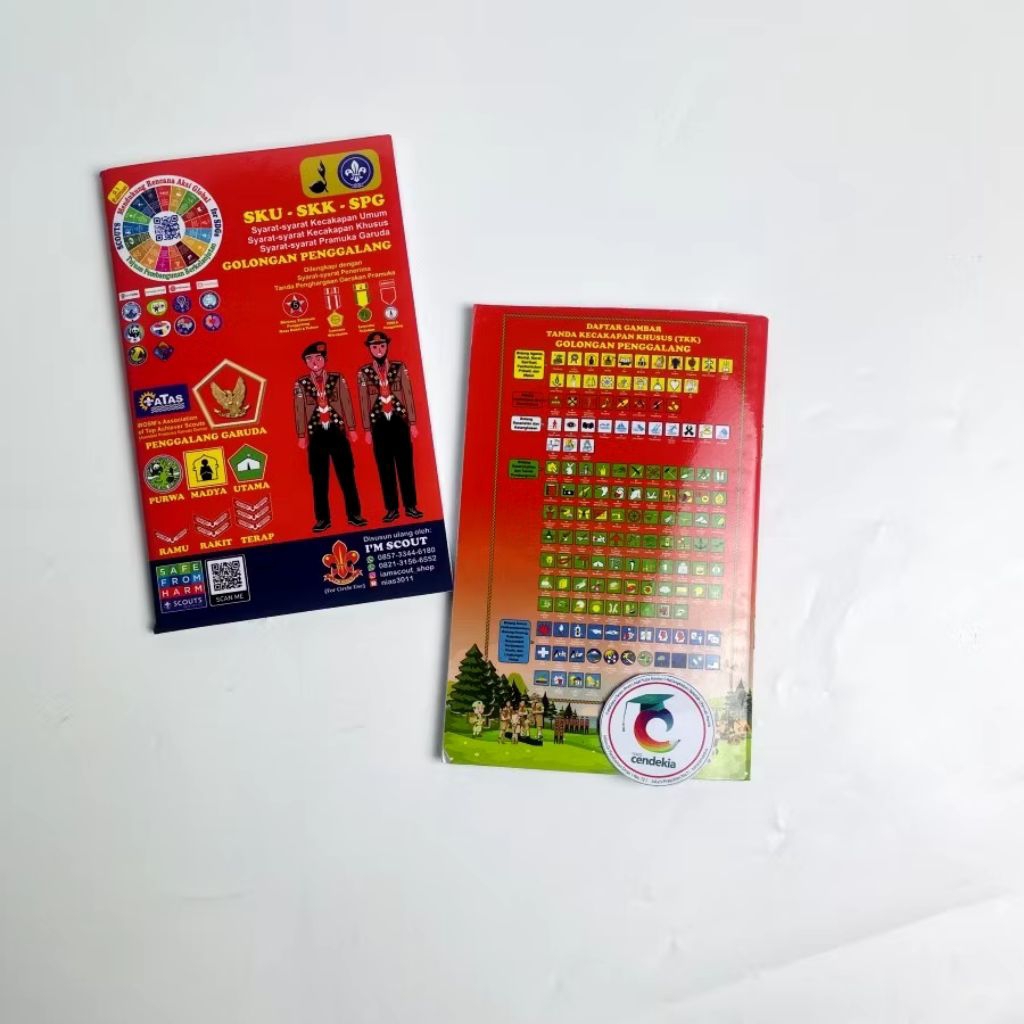 Buku Paket SKU-SKK-SPG lengkap untuk Pramuka tingkat Penggalang