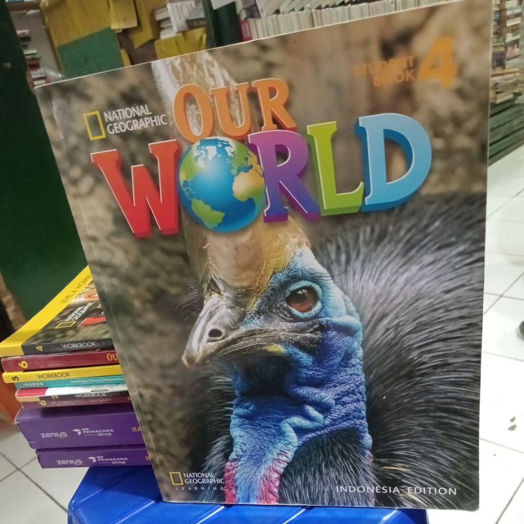 OUR WORLD STUDENT BOOK 4 BUKU BEKAS TIDAK ADA CORETAN