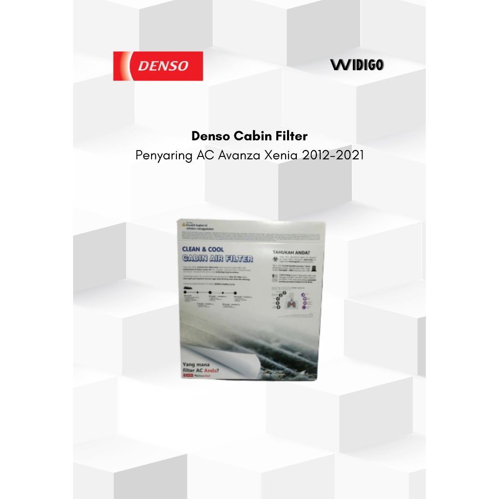 Denso Cabin Filter – Penyaring AC Avanza Xenia 2012–2021