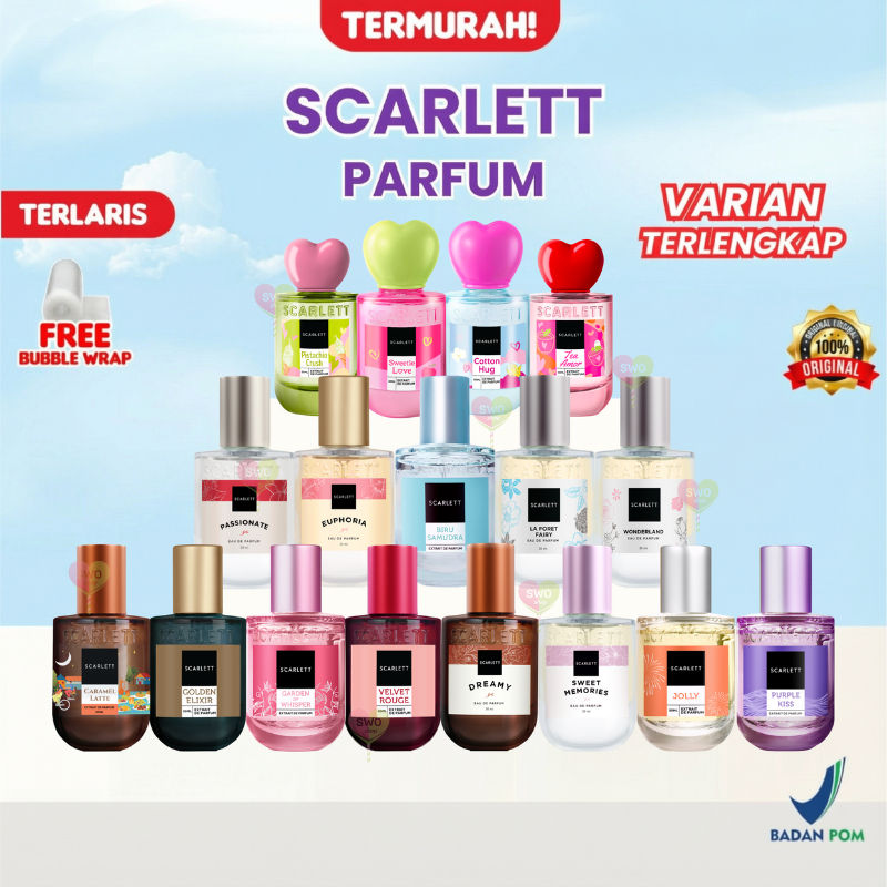 Scarlett Whitening PARFUM Memories Dreamy 30ml | Scarlett Whitening Eau De Parfume
