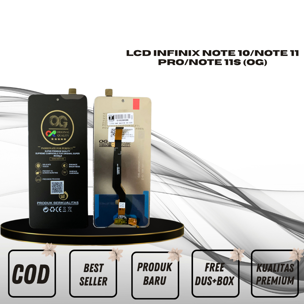 LCD INFINIX NOTE 10/NOTE 11 PRO/NOTE 11S (OG) BERGARANSI