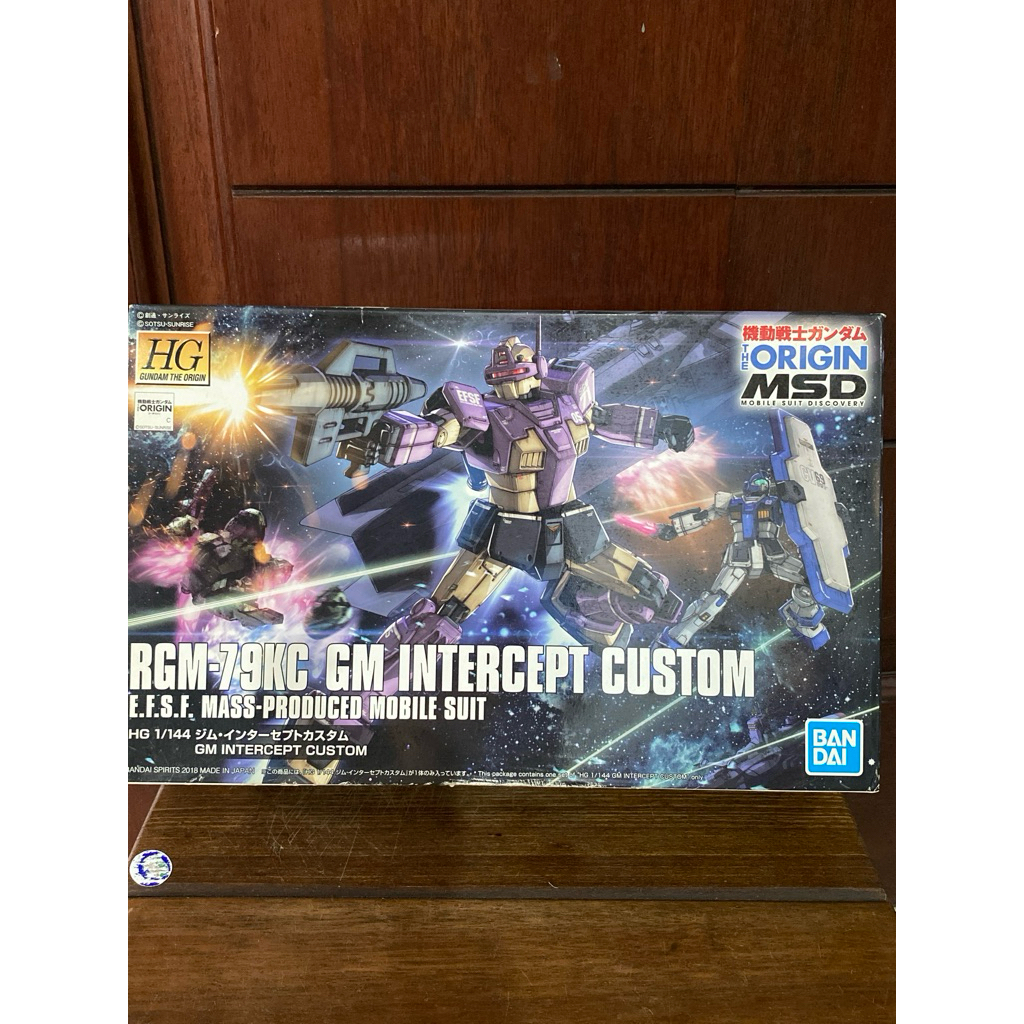 RGM-79KC GM INTERCEPT CUSTOM HG GUNDAM THE ORIGIN