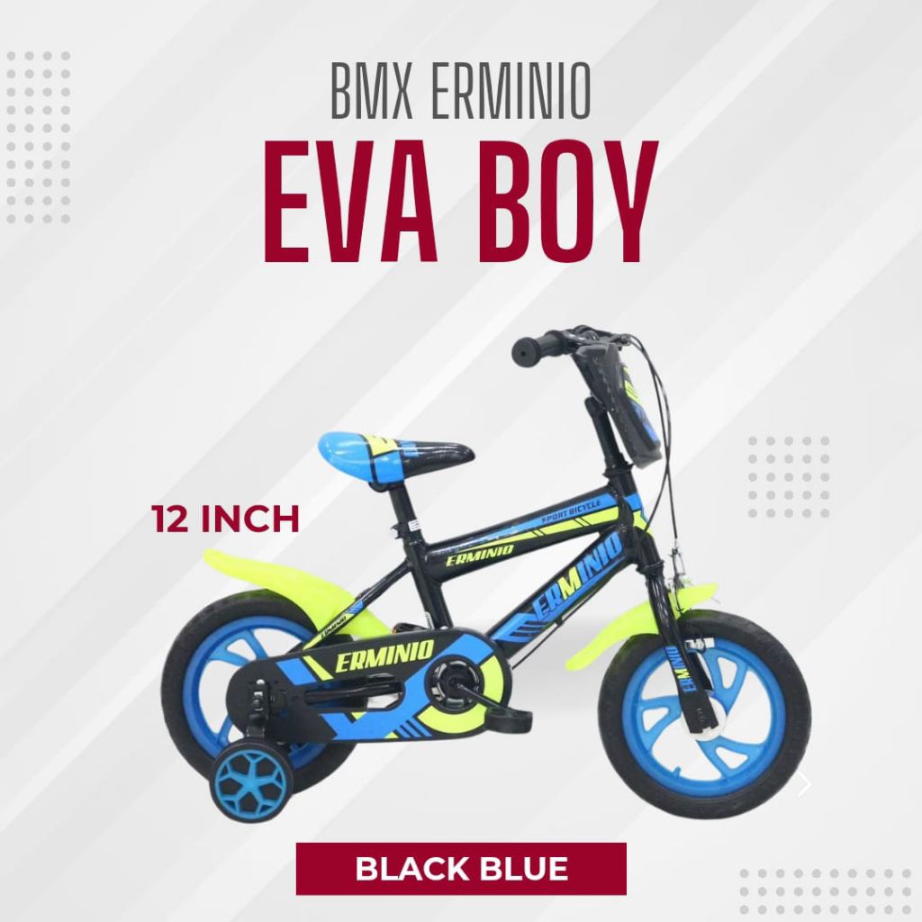 SEPEDA ANAK SEPEDA BMX EVA ERMINIO BAN BUSA