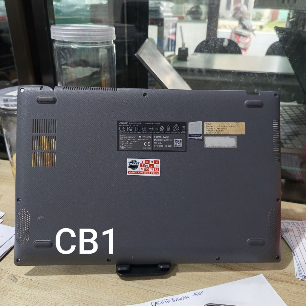 [ MINUS ] ABU Casing Bawah Asus X409 Bisa Untuk A409F A409U A409M M409D M409B Normal Tested Seken Or